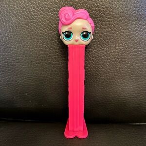 L.O.L. Surprise! “Waves” Pink Hair Doll Head PEZ Candy Dispenser